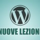 nuove lezioni di wordpress