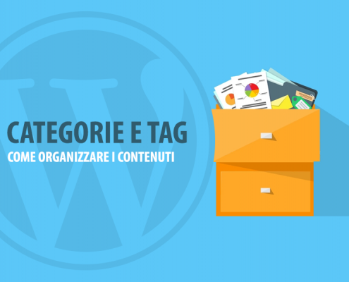 categorie e tag wordpress