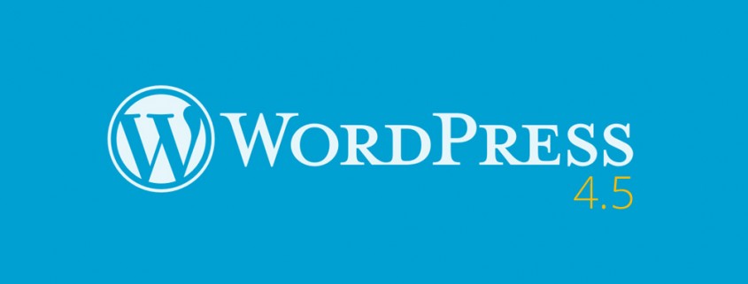 WordPress 4.5