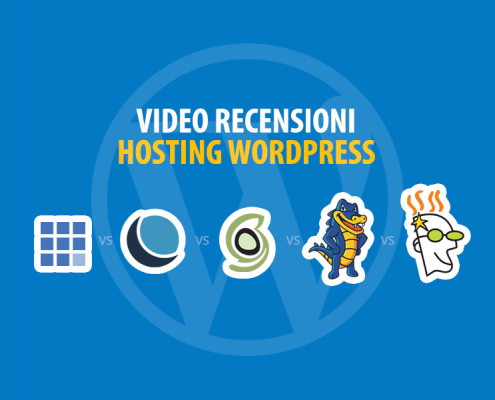 Hosting WordPress: video recensioni