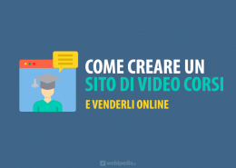 Creare un sito di Video Corsi