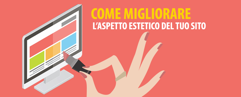 grafica web: migliorare l'aspetto estetico