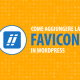 creare favicon wordpress