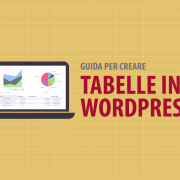 guida creare tabelle wordpress