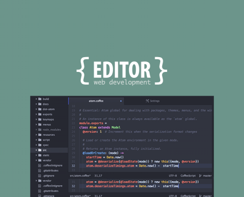 Editor di testi per web development