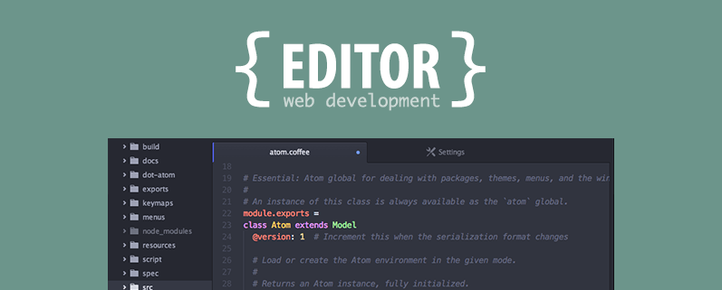 Editor di testi per web development
