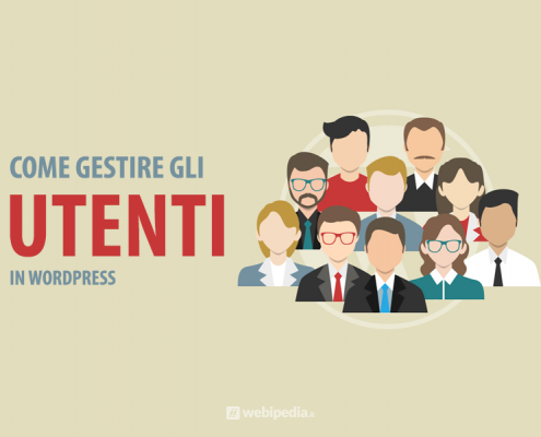 creare e gestire utenti wordpress