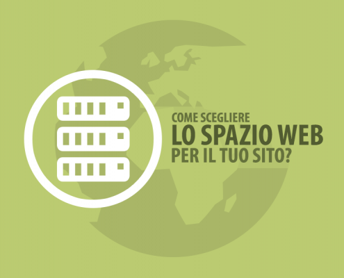 Scegliere lo Spazio Web