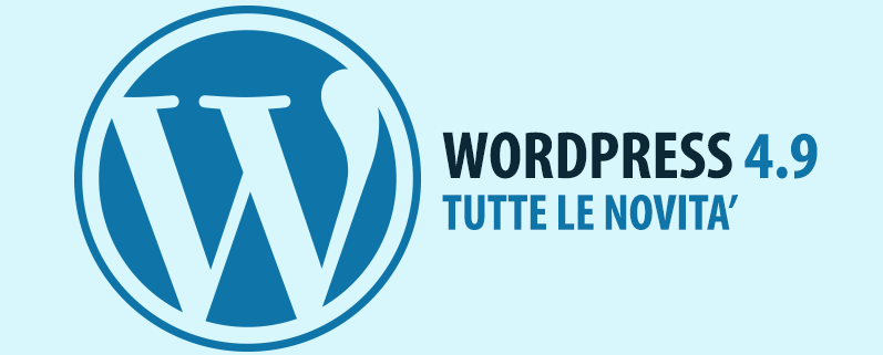 wordpress 4.9: tutte le novita