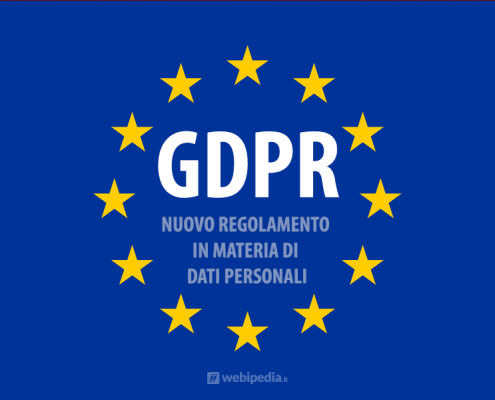 GDPR regolamento europeo-trattamento dati personali