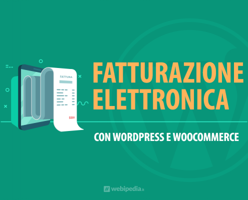fattura elettronica wordpress woocommerce